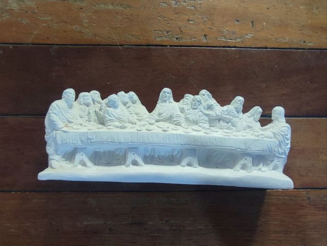 Última Cena yeso para pintar