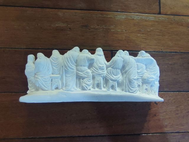 Última Cena yeso para pintar