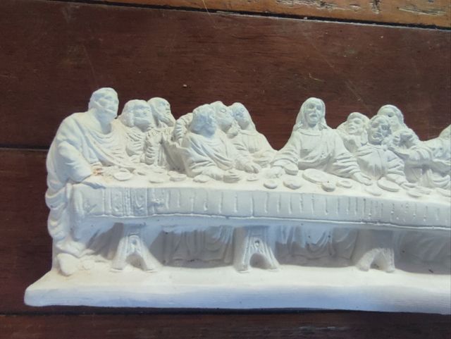 Última Cena yeso para pintar