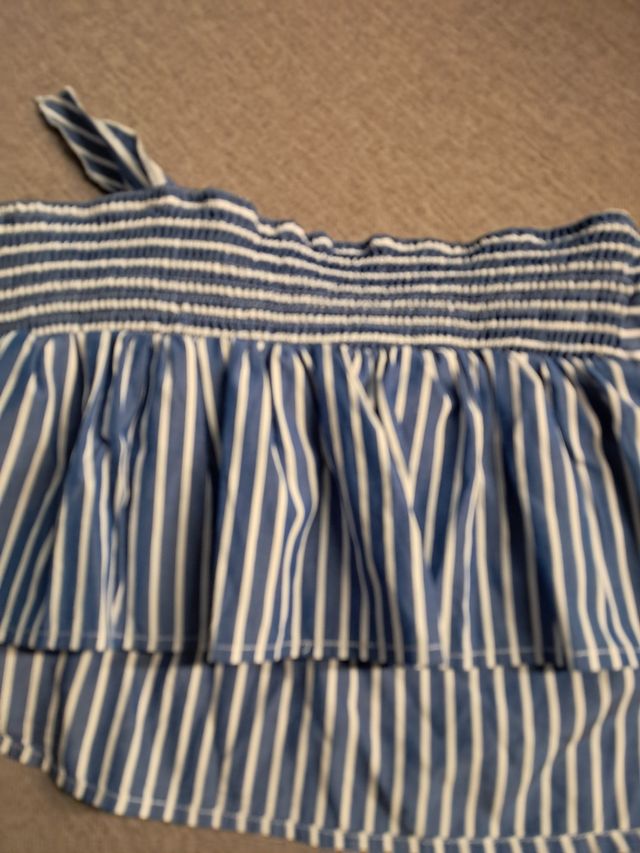 Top rayas azules - Talla S