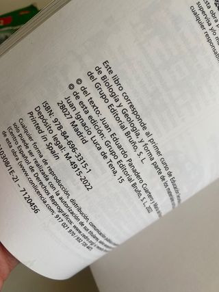 Biología y Geología 1 ESO Bruño