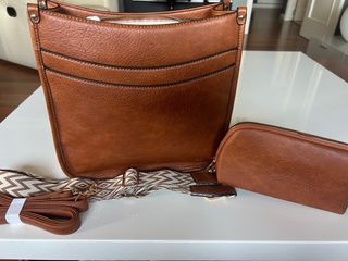 Bolso bandolera Petitte Simone marrón
