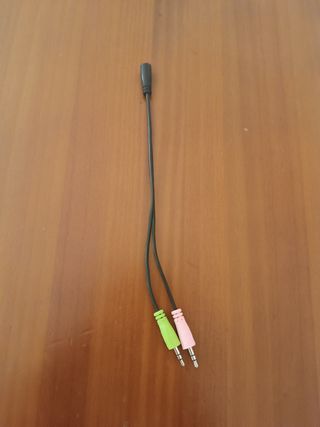 Ratón Logitech + Jack Audio