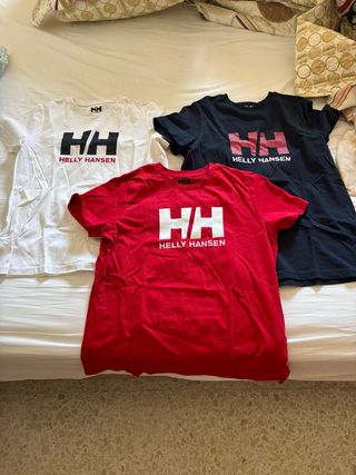 3 Camisetas Helly Hansen
no venta separado