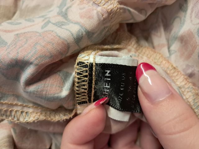 Top atado cuello multicolor talla S