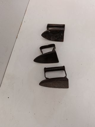 3 Planchas Hierro Antiguas