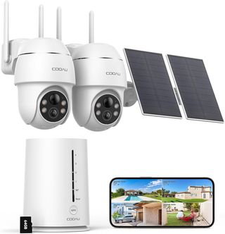Kit Cámaras profesional  WiFi Solar 4MP