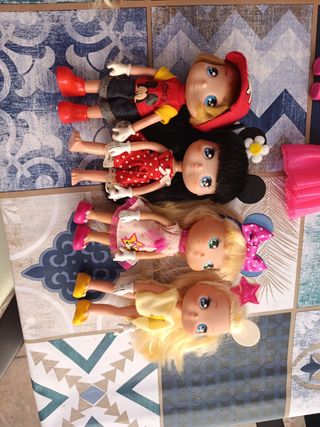 Lote de 11 Muñecas Barriguitas