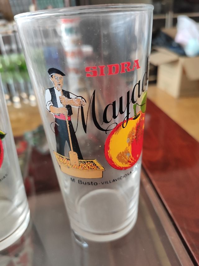 6 Vasos Sidra Mayador