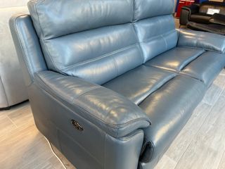 LIQUIDACION SOFÁ 3 PLAZAS 100% CUERO