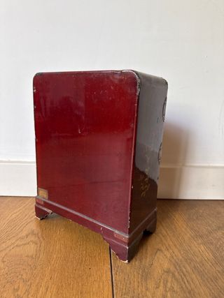 antiguo joyero japonés lacado