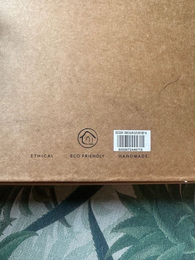 Cubiertos Nkuku Osko: Juego 16 piezas