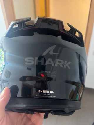 Casco shark SKWAL I3 BLANK SP BLACK