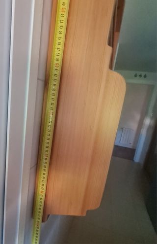 Estantería madera cocina