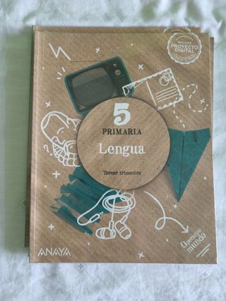 Lengua 5. Tres libros ISBN 9788414301920