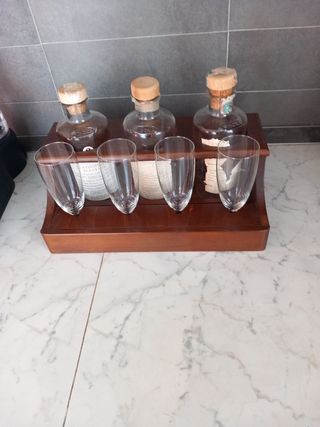 Cofanetto legno 3 bottiglie