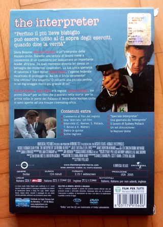 DVD The Interpreter - Kidman, Penn