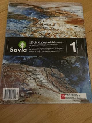 Biología y geología, Arce. 1 ESO. Savia