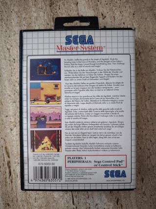 Aladdin Sega Master System