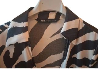 Vestido Zara animal print