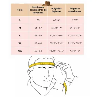 Sombrero Panamá Paja Blanco Adulto Talla 58-59CM