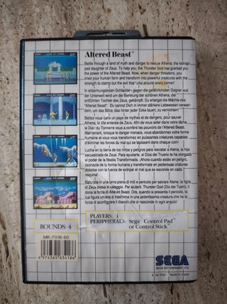 Altered Beast - Sega Master System