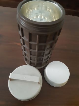 Set Termos Vintage -2 Porta Pranzo + 1 Borraccia
