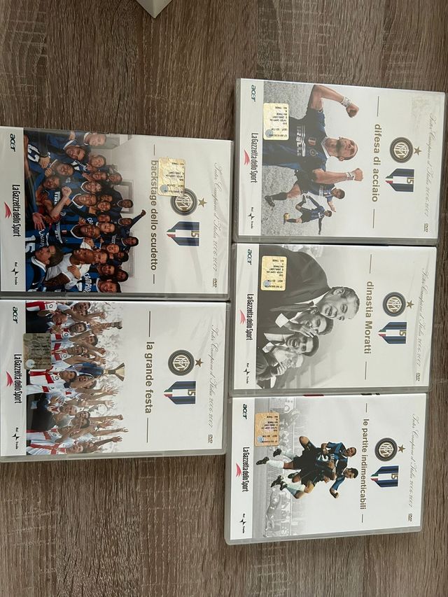Collezione 10  DVD Inter Campione d'Italia 2006-20