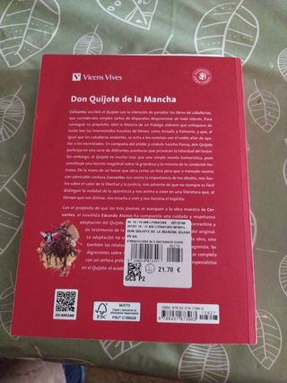 Don Quijote de La Mancha, ESO. Material auxilia...