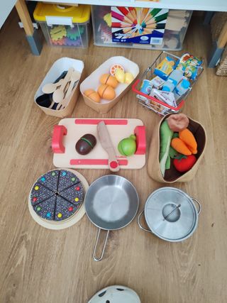 Cocinita juguete infantil - madera
