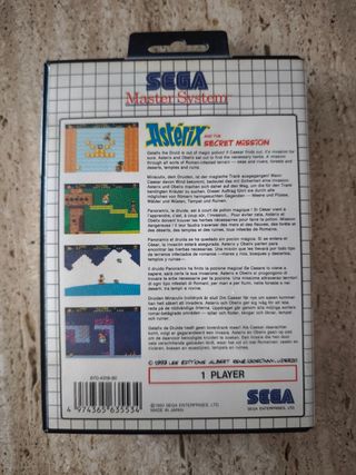 Asterix y la Misión Secreta - Sega Master System