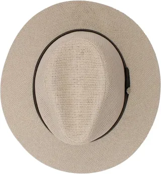 Sombrero Paja Adulto Panamá Beige Talla 58-59CM