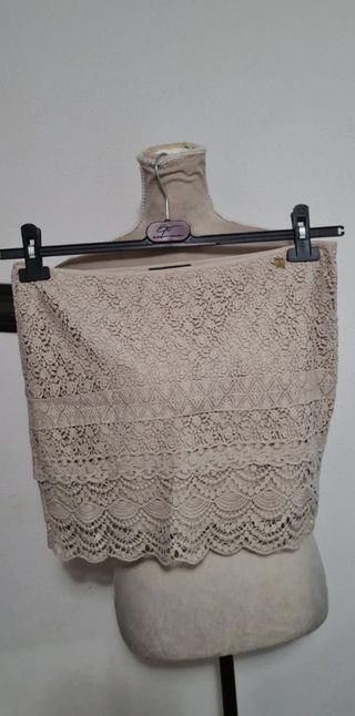 Mini gonna Liu Jo beige