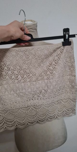 Mini gonna Liu Jo beige