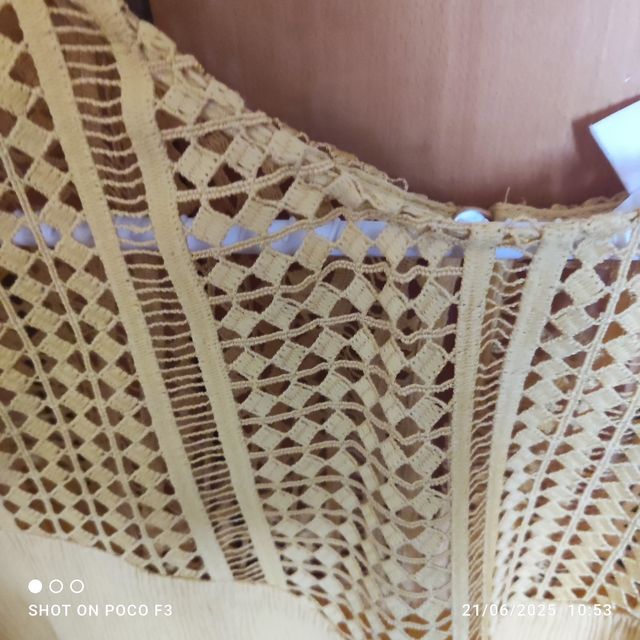 Blusón verano amarillo