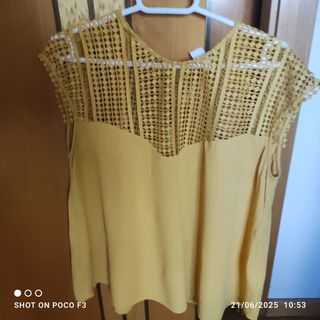 Blusón verano amarillo
