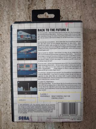 Sega Master System - Back to the Future II