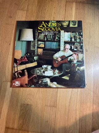 Vinilo Andrés Segovia Obras Breves Españolas