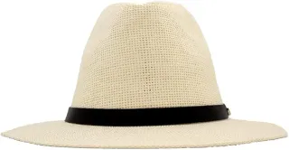 Sombrero Paja Panamá Crema Unisex Talla 58-59CM
