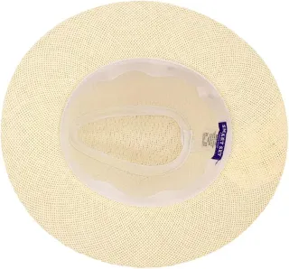 Sombrero Paja Panamá Crema Unisex Talla 58-59CM