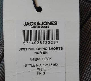 Shorts Jack & Jones Gris - Chino