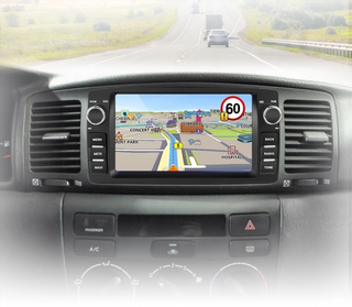 Radio Android Auto Carplay Toyota Corolla E120 20