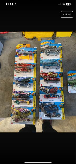 Hot Wheels HW Art Cars - 10 pezzi