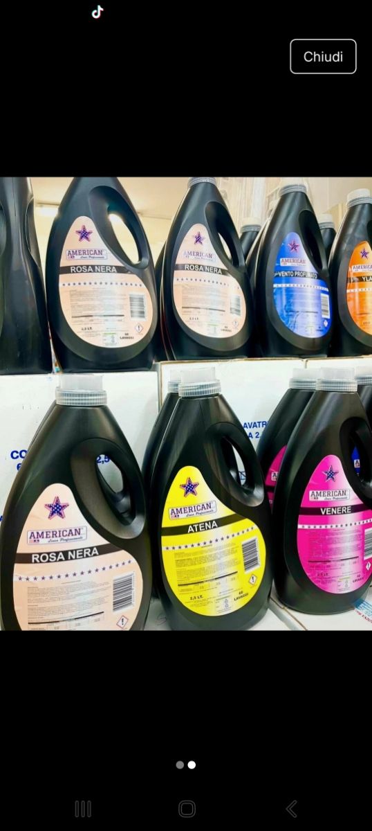 Detersivo Americano Lavatrice 2,5 Lt