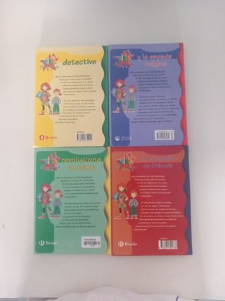 4 libros de Kika Superbruja