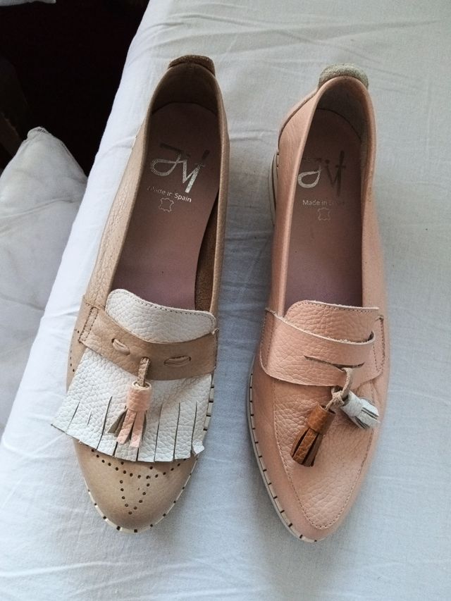 Zapatos piel mujer - Nº 37