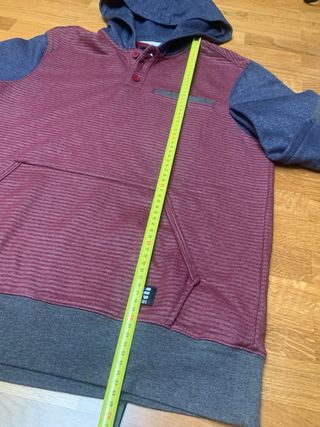 Sudadera Etnies skate rojo-azul