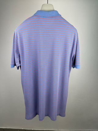 Polo Ralph Lauren a righe blu e arancio, Tg L