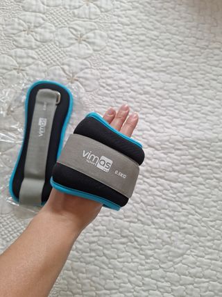 Pesas 0.5kg - Vimos tobilleras o muñequeras