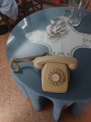Teléfono antiguo Citesa beige